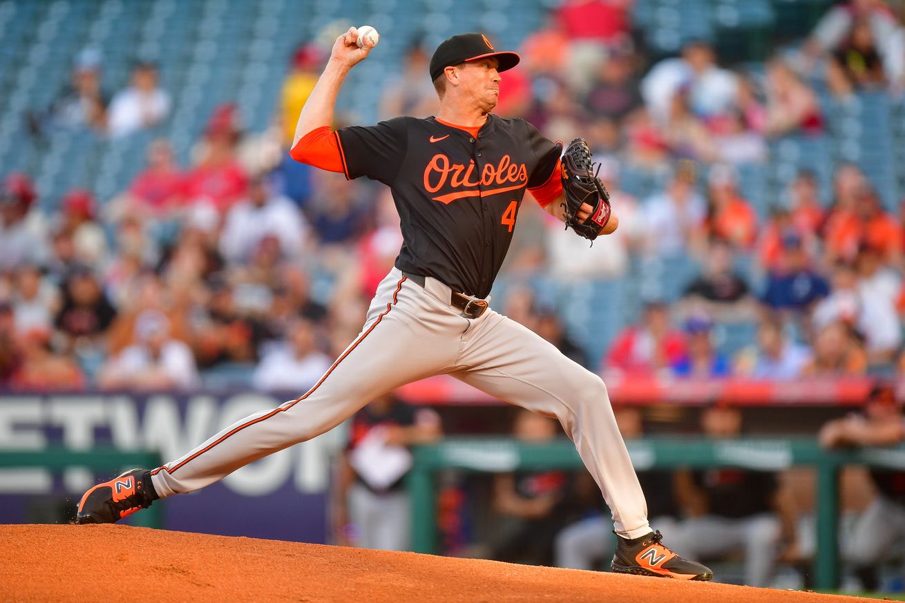 MLB: Baltimore Orioles at Los Angeles Angels