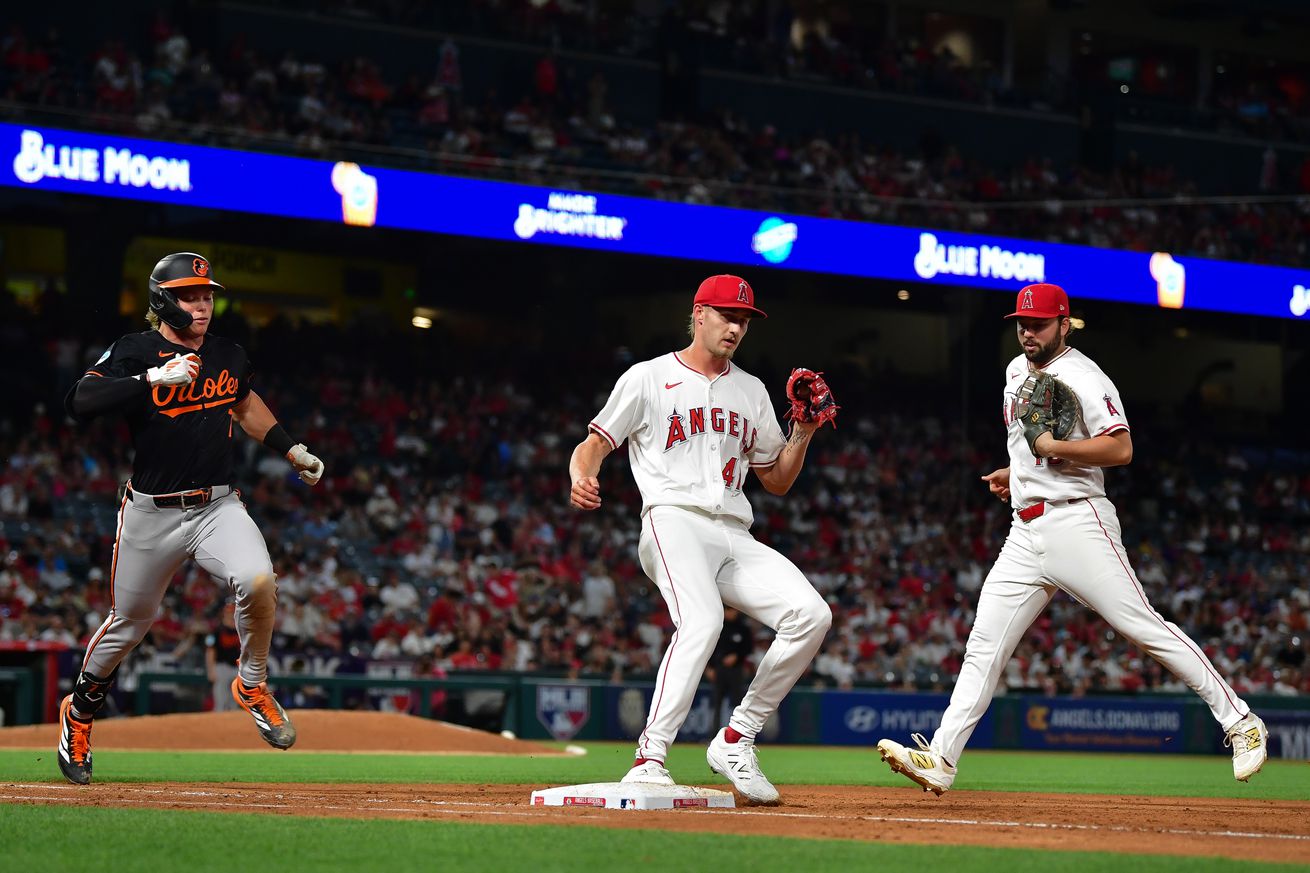 MLB: Baltimore Orioles at Los Angeles Angels