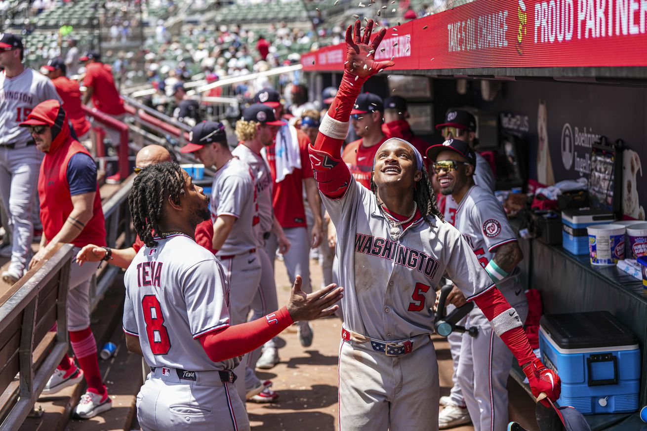 MLB: Washington Nationals at Atlanta Braves