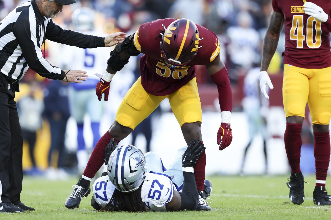 Dallas Cowboys v Washington Commanders