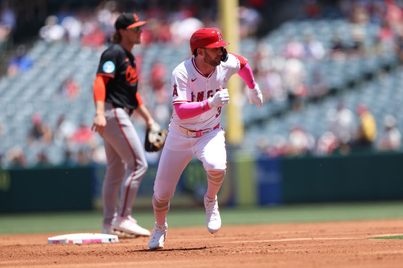 Baltimore Orioles v Los Angeles Angels