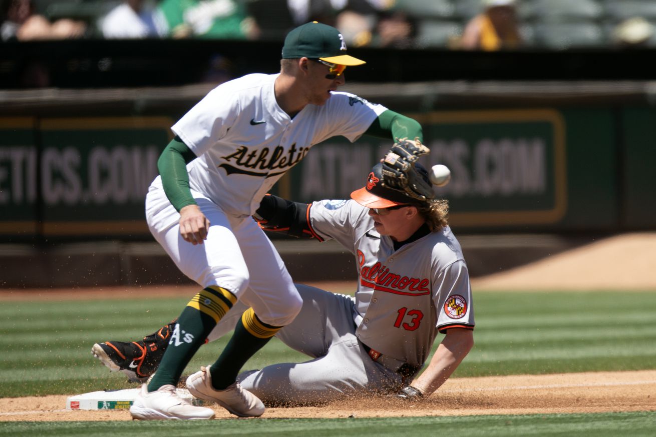 MLB: Baltimore Orioles at Oakland Athletics