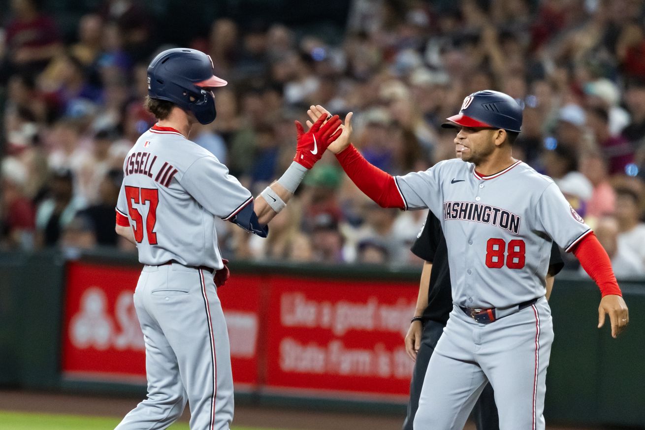 MLB: Washington Nationals at Arizona Diamondbacks