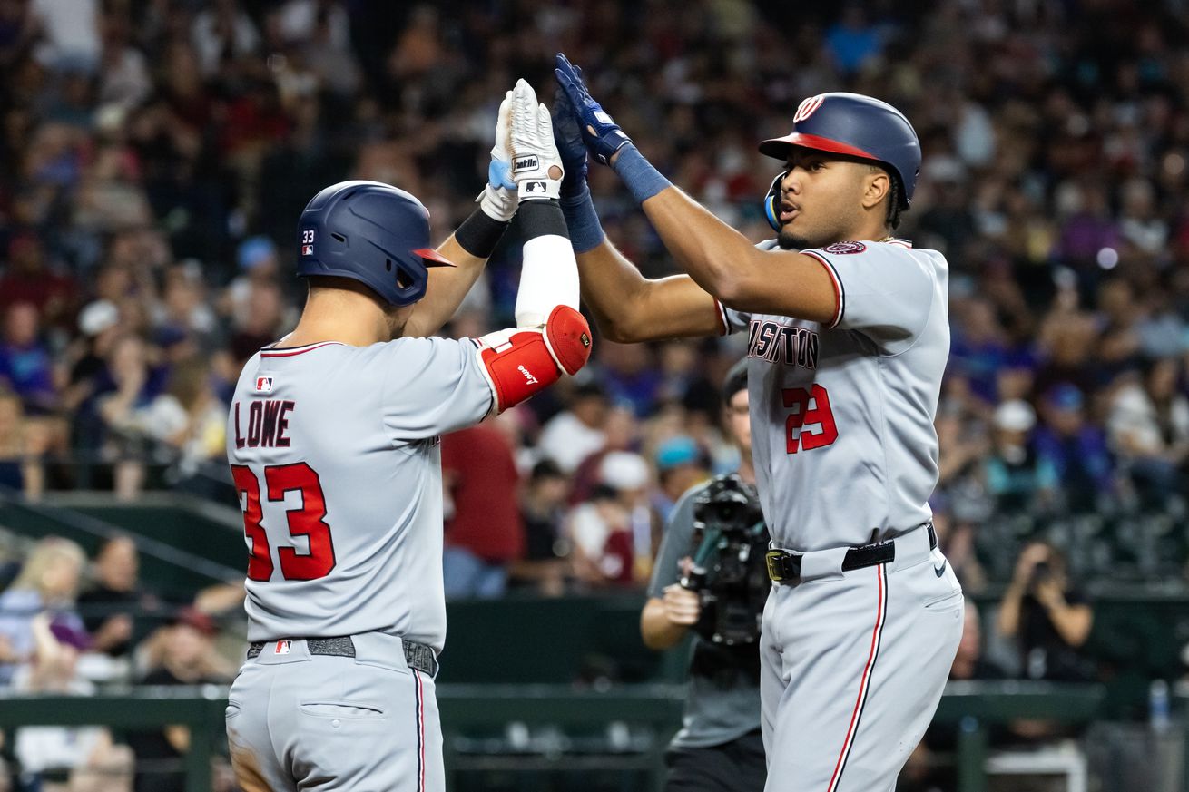 MLB: Washington Nationals at Arizona Diamondbacks