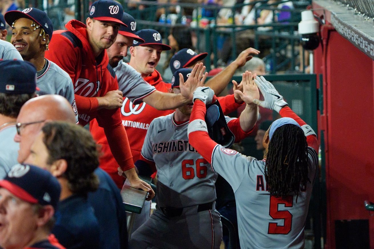 MLB: Washington Nationals at Arizona Diamondbacks