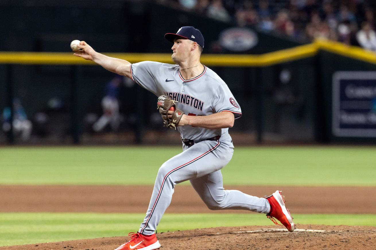 MLB: Washington Nationals at Arizona Diamondbacks