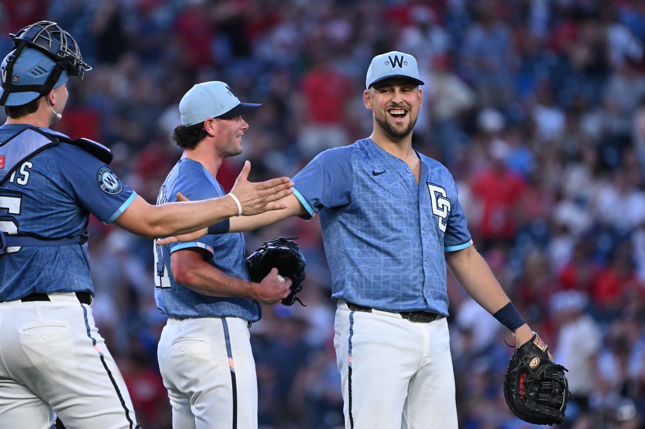 MLB: Texas Rangers at Washington Nationals