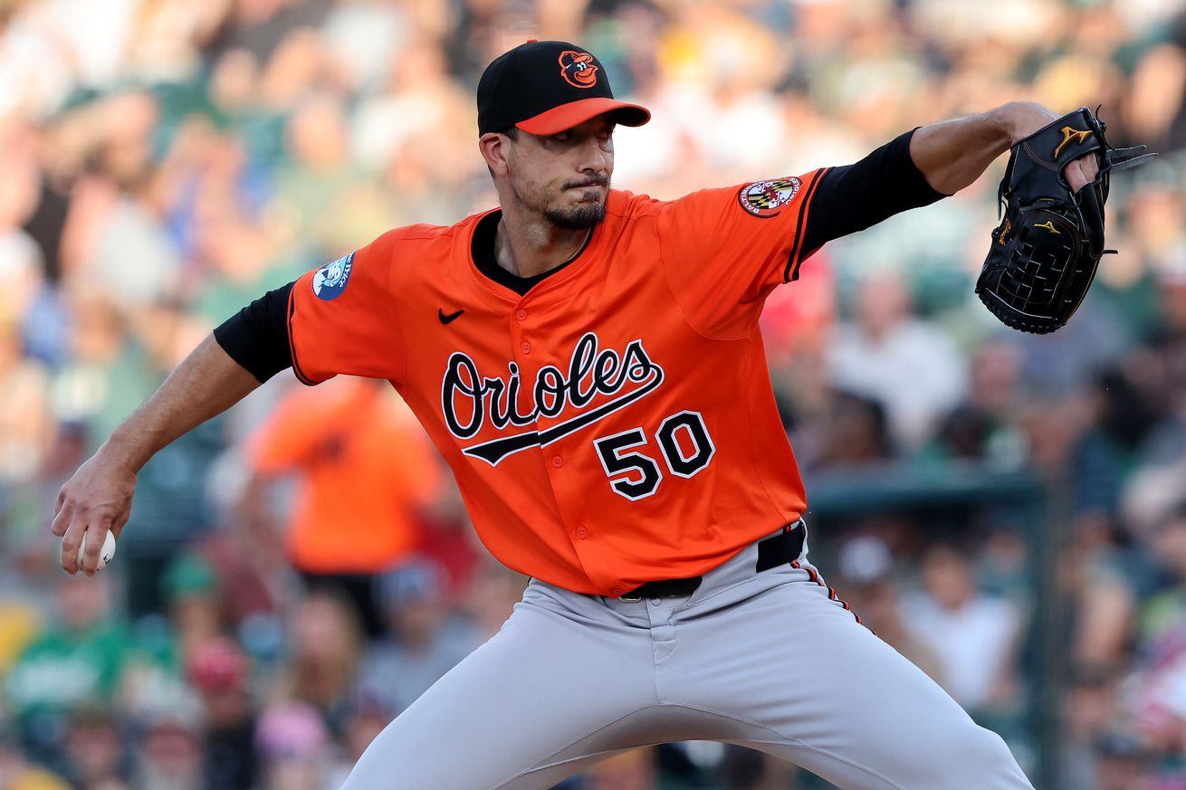 MLB: Baltimore Orioles at Athletics