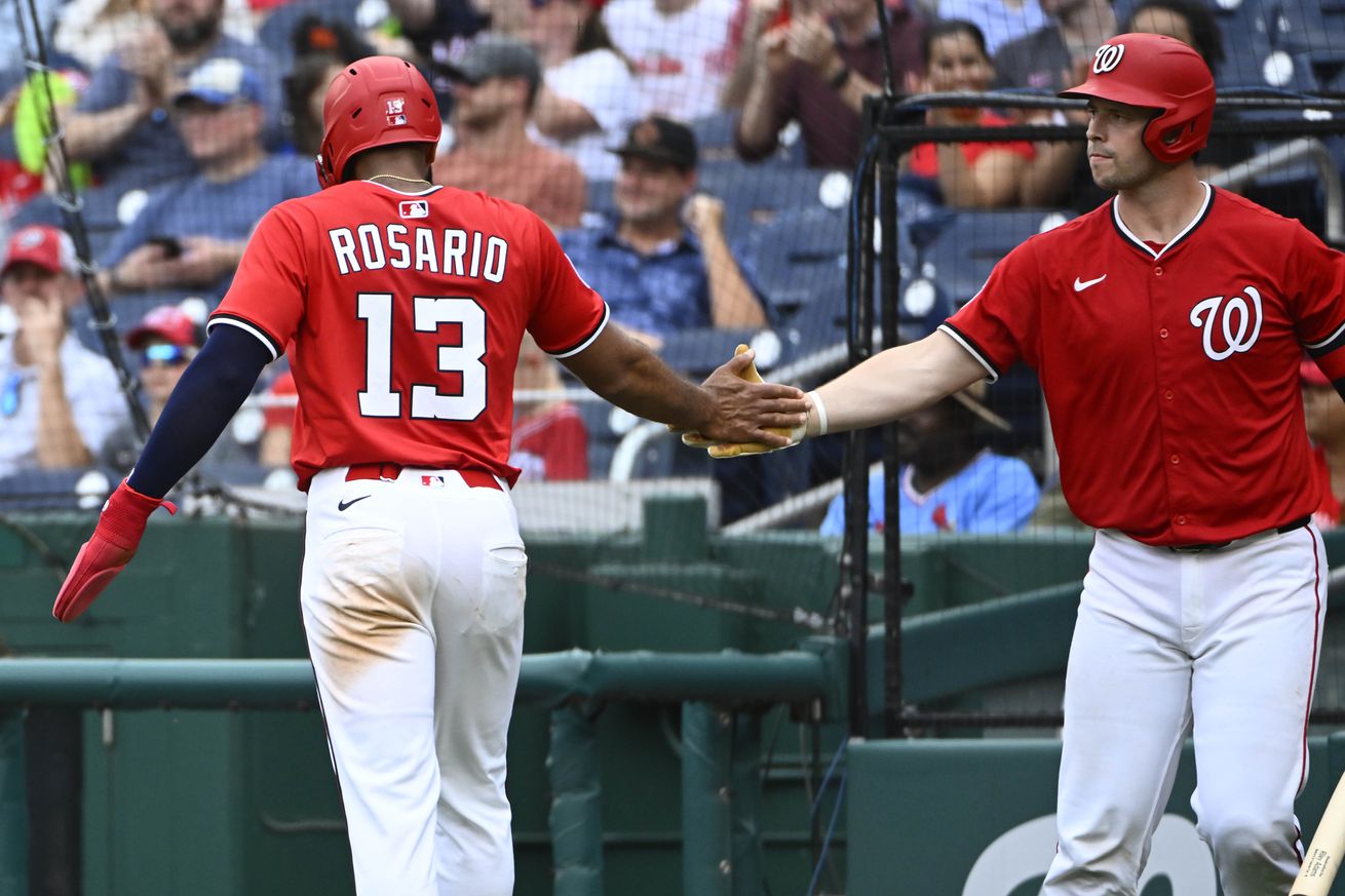 MLB: Texas Rangers at Washington Nationals