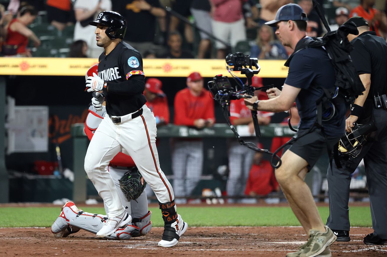 MLB: Los Angeles Angels at Baltimore Orioles