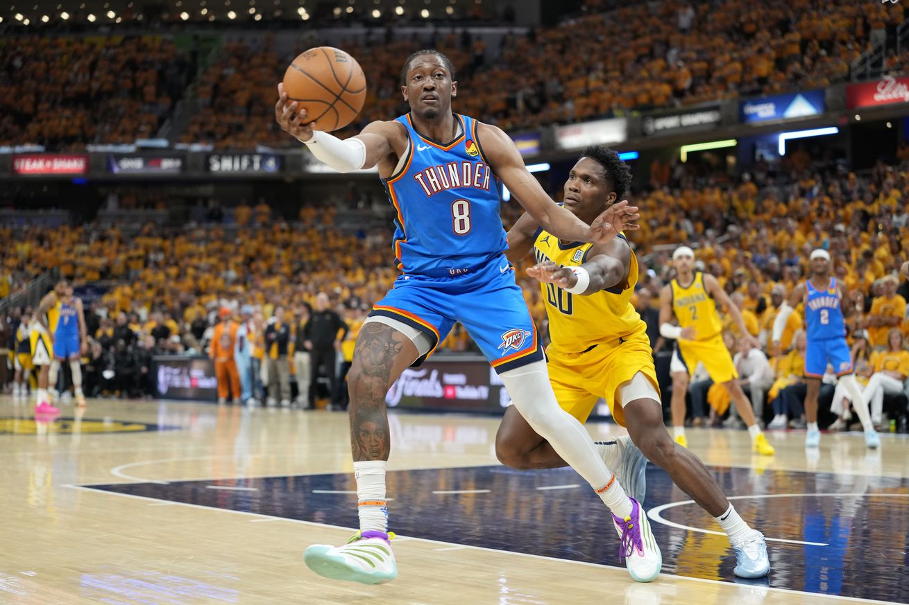 NBA: Finals-Oklahoma City Thunder at Indiana Pacers