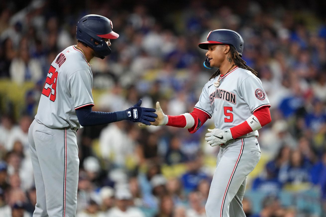 MLB: Washington Nationals at Los Angeles Dodgers