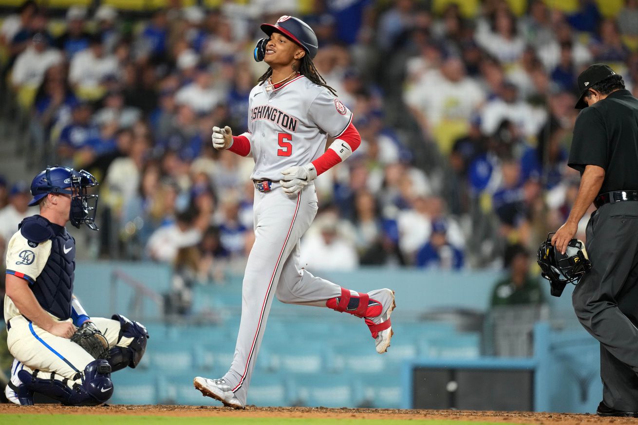 MLB: Washington Nationals at Los Angeles Dodgers