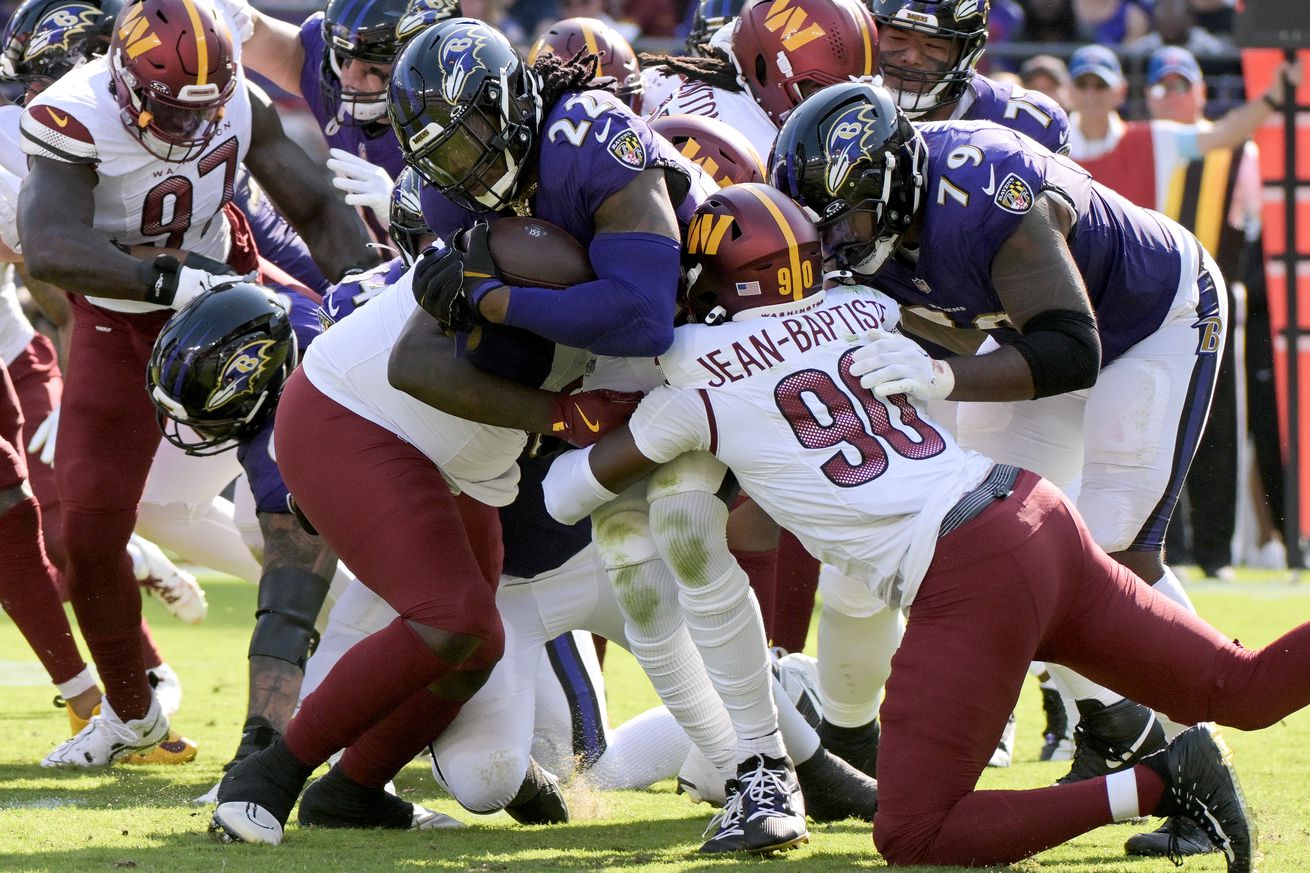 NFL: OCT 13 Commanders at Ravens