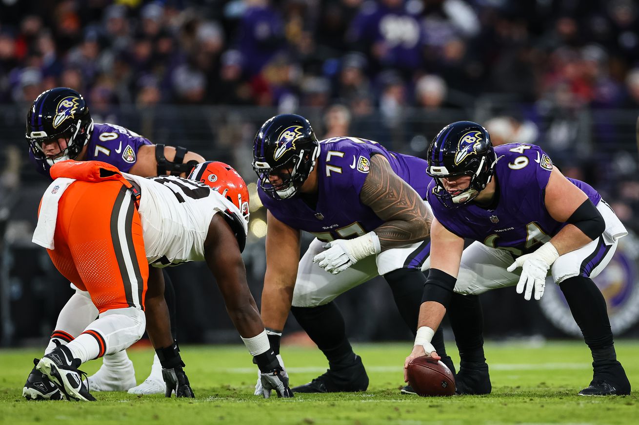 Cleveland Browns v Baltimore Ravens