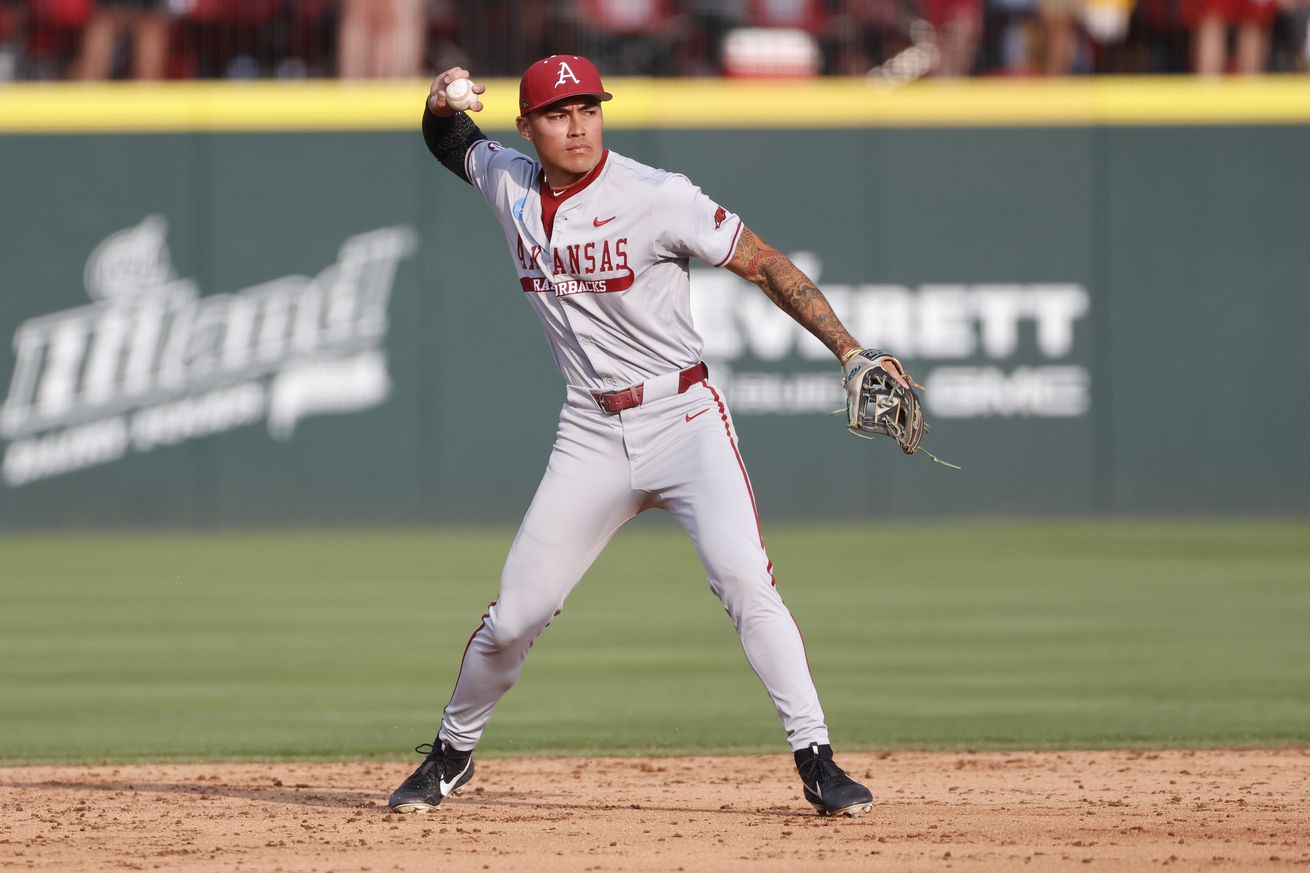 NCAA BASEBALL: MAY 31 Division I Regional - Creighton vs Arkansas
