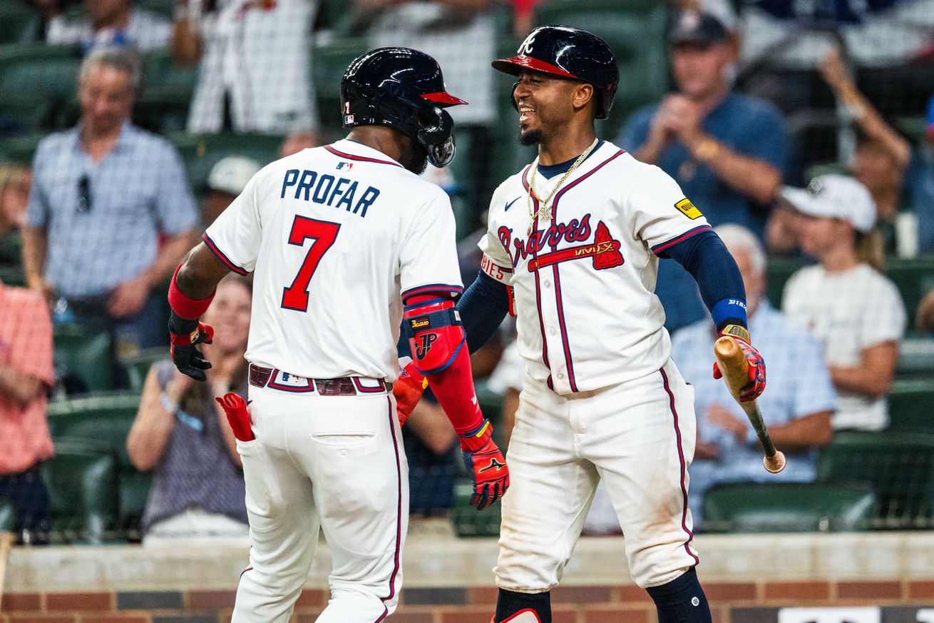 Los Angeles Angels v Atlanta Braves