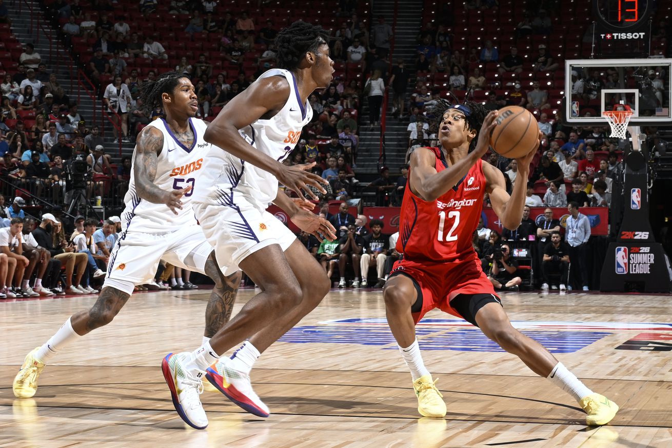 2025 NBA Summer League - Washington Wizards v Phoenix Suns