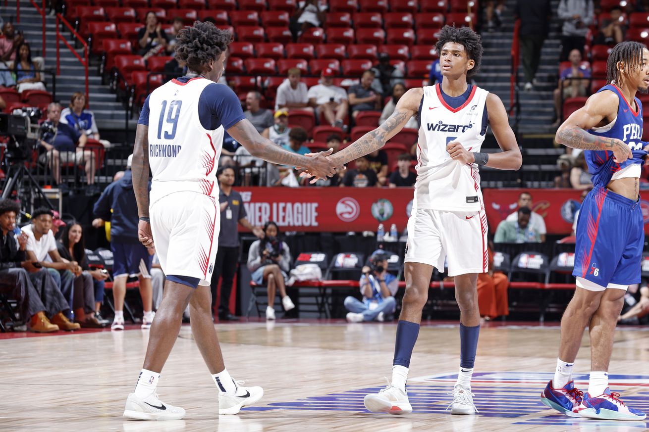 2025 NBA Summer League - Philadelphia 76ers v Washington Wizards