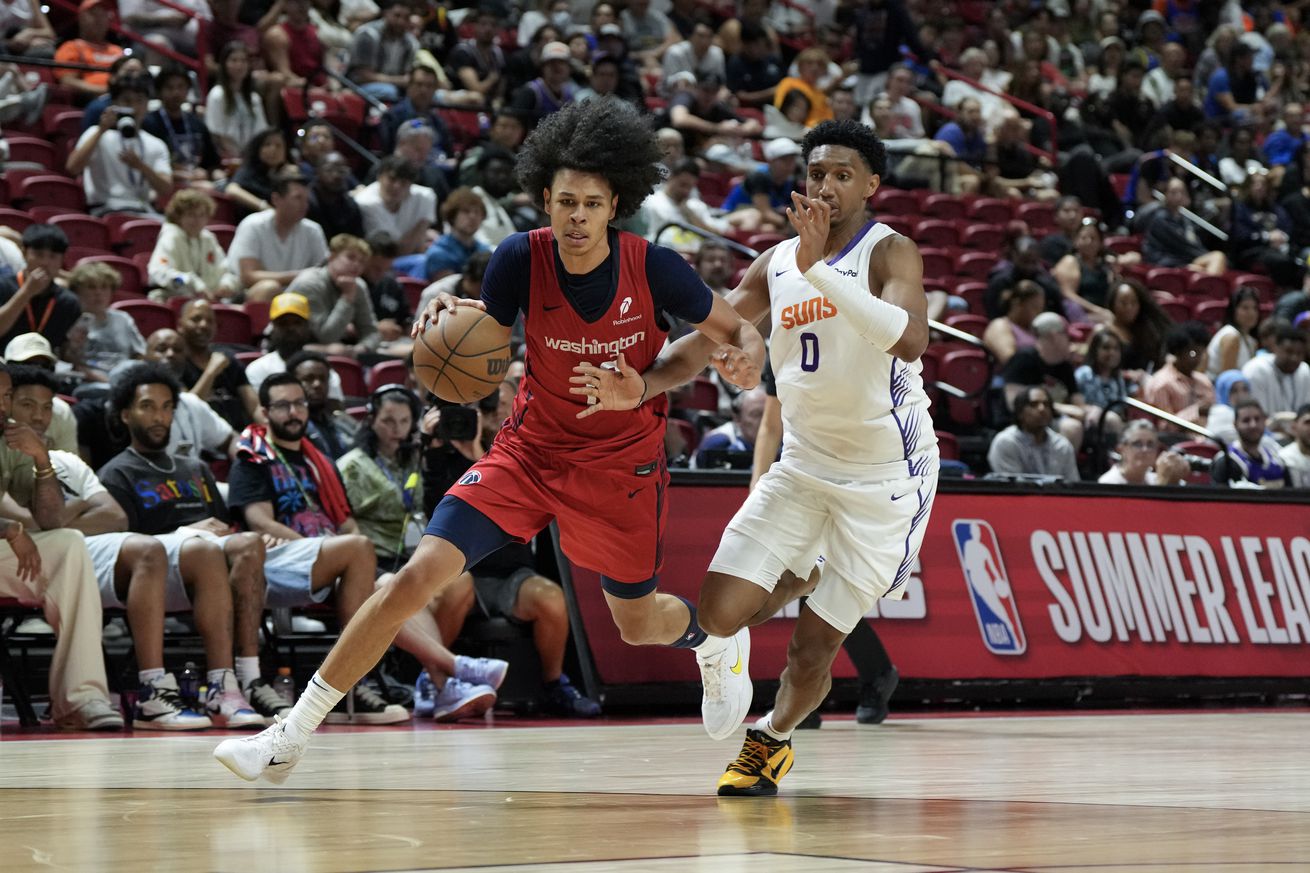 2025 NBA Summer League - Washington Wizards v Phoenix Suns