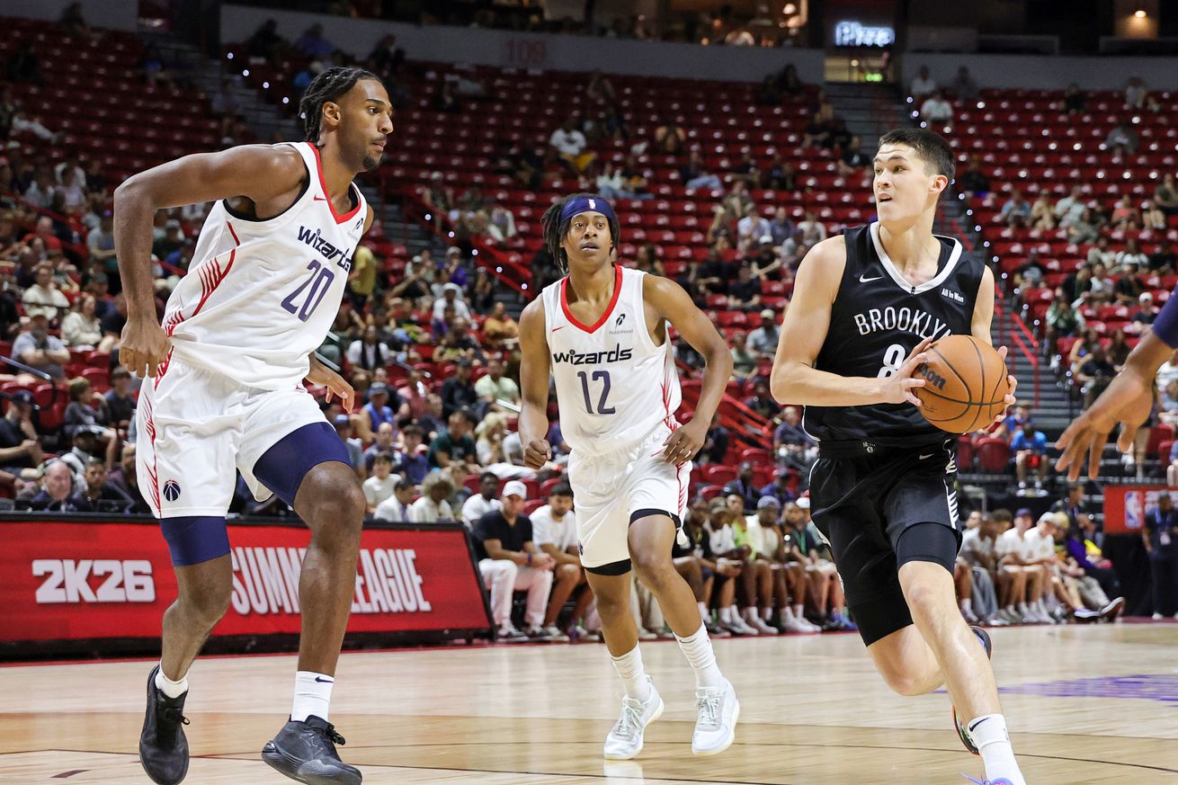 2025 NBA Summer League - Brooklyn Nets v Washington Wizards