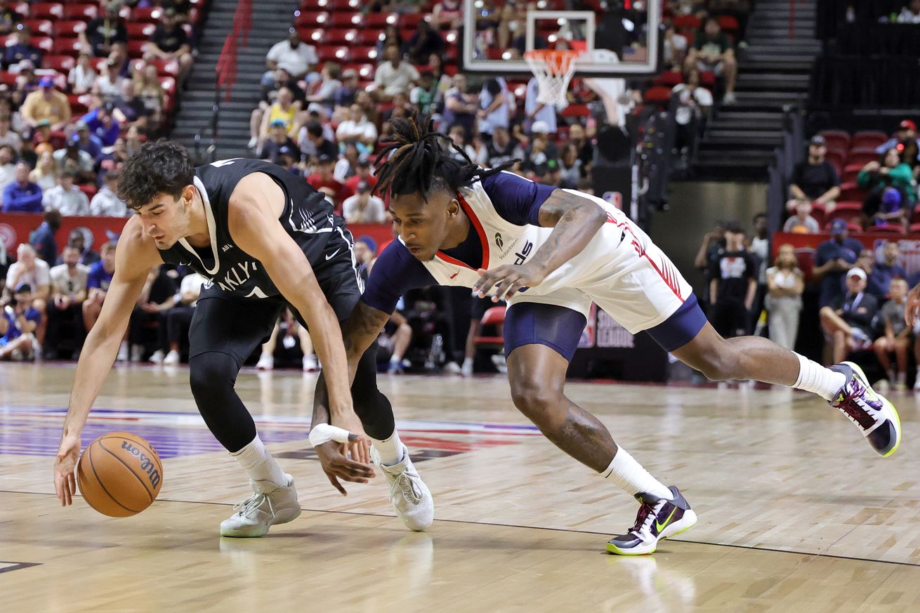 2025 NBA Summer League - Brooklyn Nets v Washington Wizards