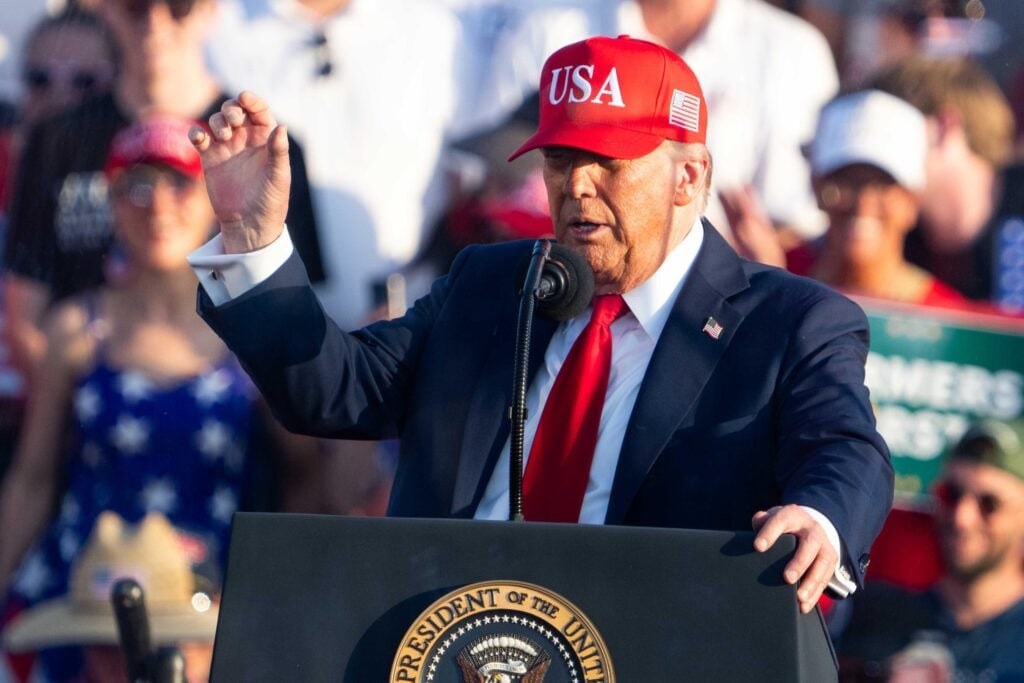 Donald Trump Washington Redskins