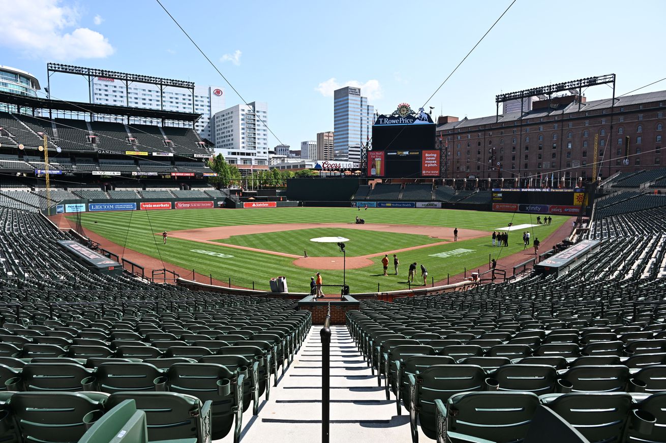 MLB: San Diego Padres at Baltimore Orioles
