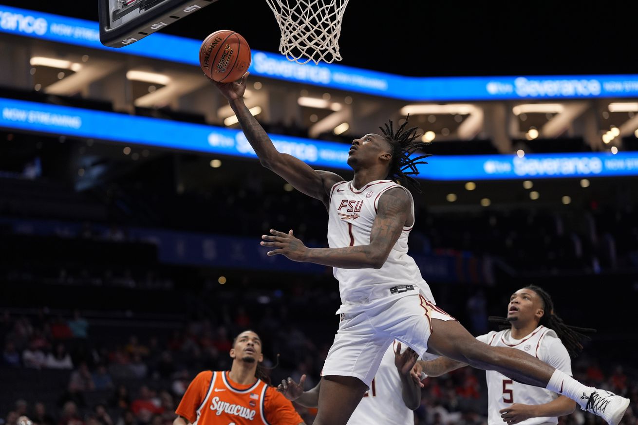 NCAA Basketball: ACC Conference Tournament First Round - Florida State vs Syracuse