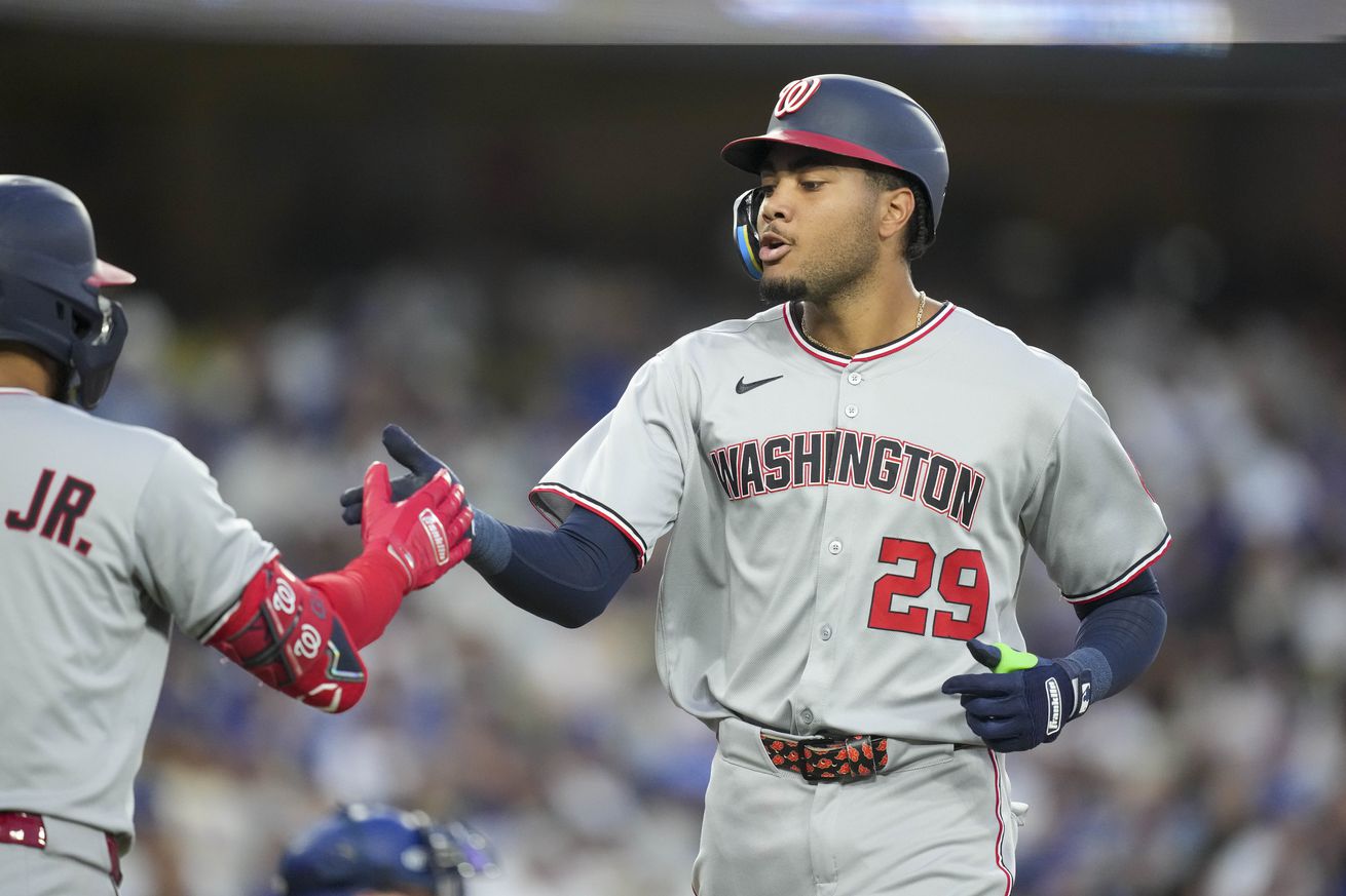 MLB: Washington Nationals at Los Angeles Dodgers