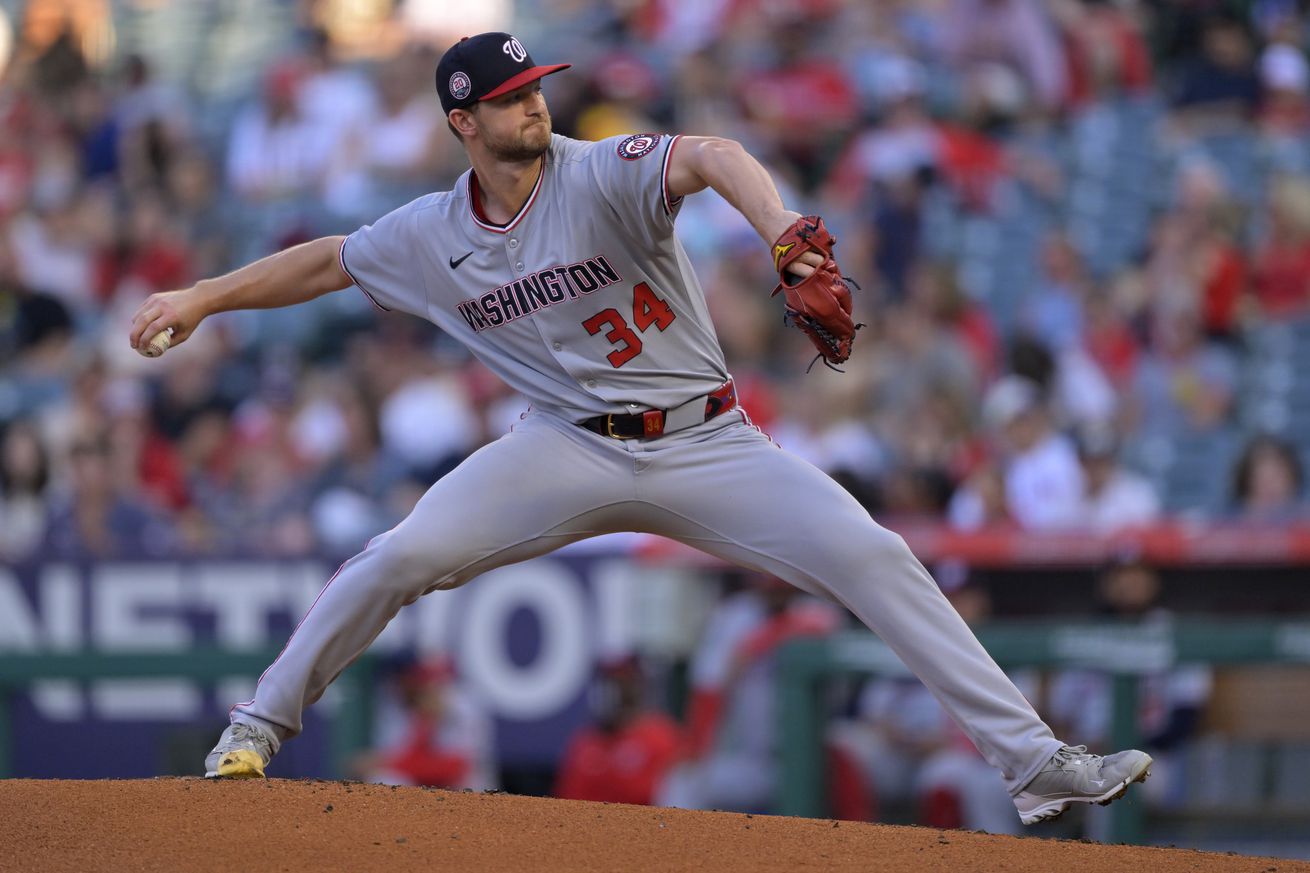 MLB: Washington Nationals at Los Angeles Angels