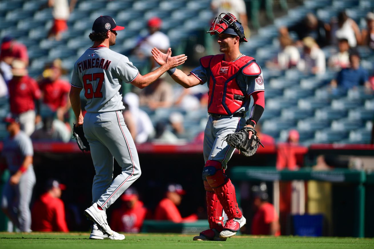 MLB: Washington Nationals at Los Angeles Angels
