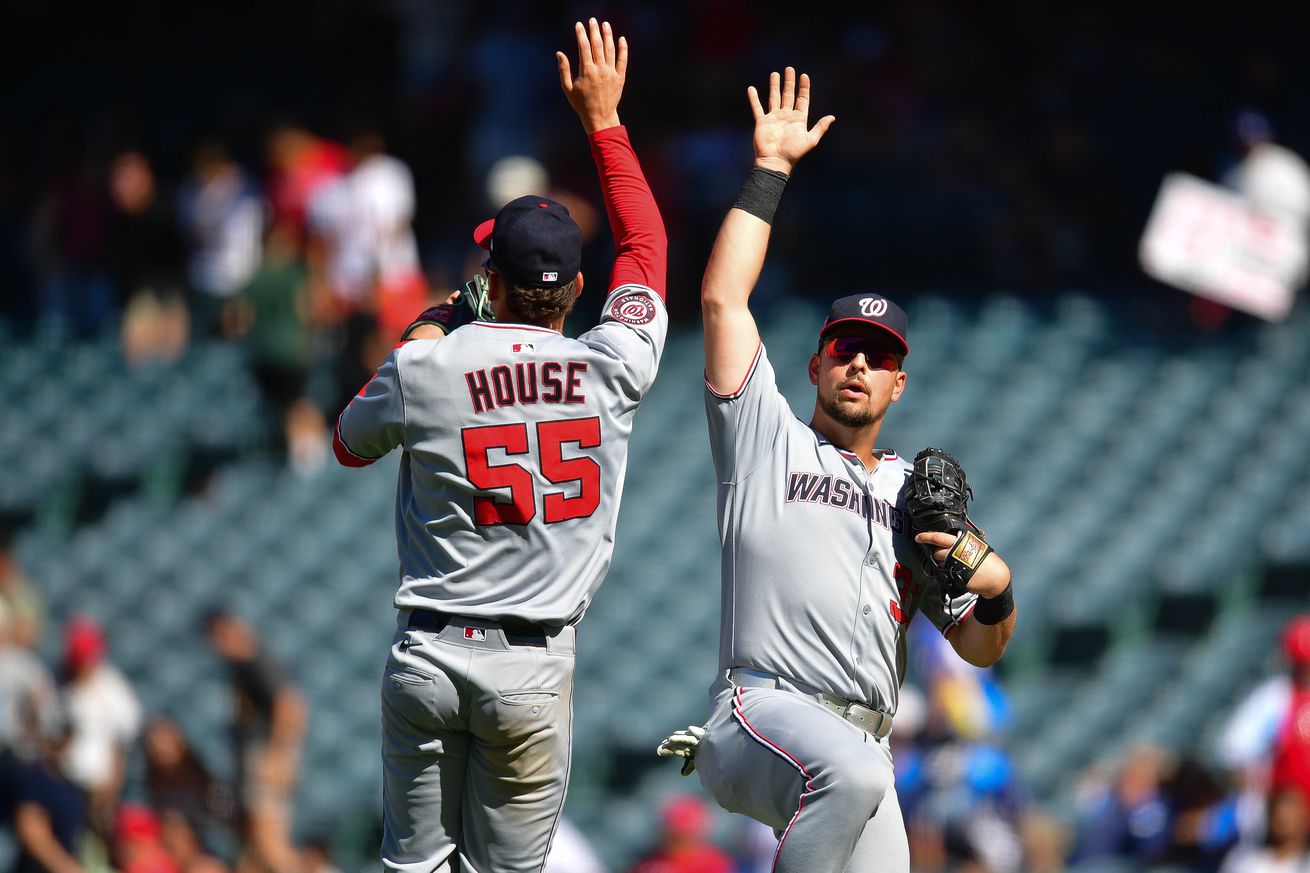MLB: Washington Nationals at Los Angeles Angels