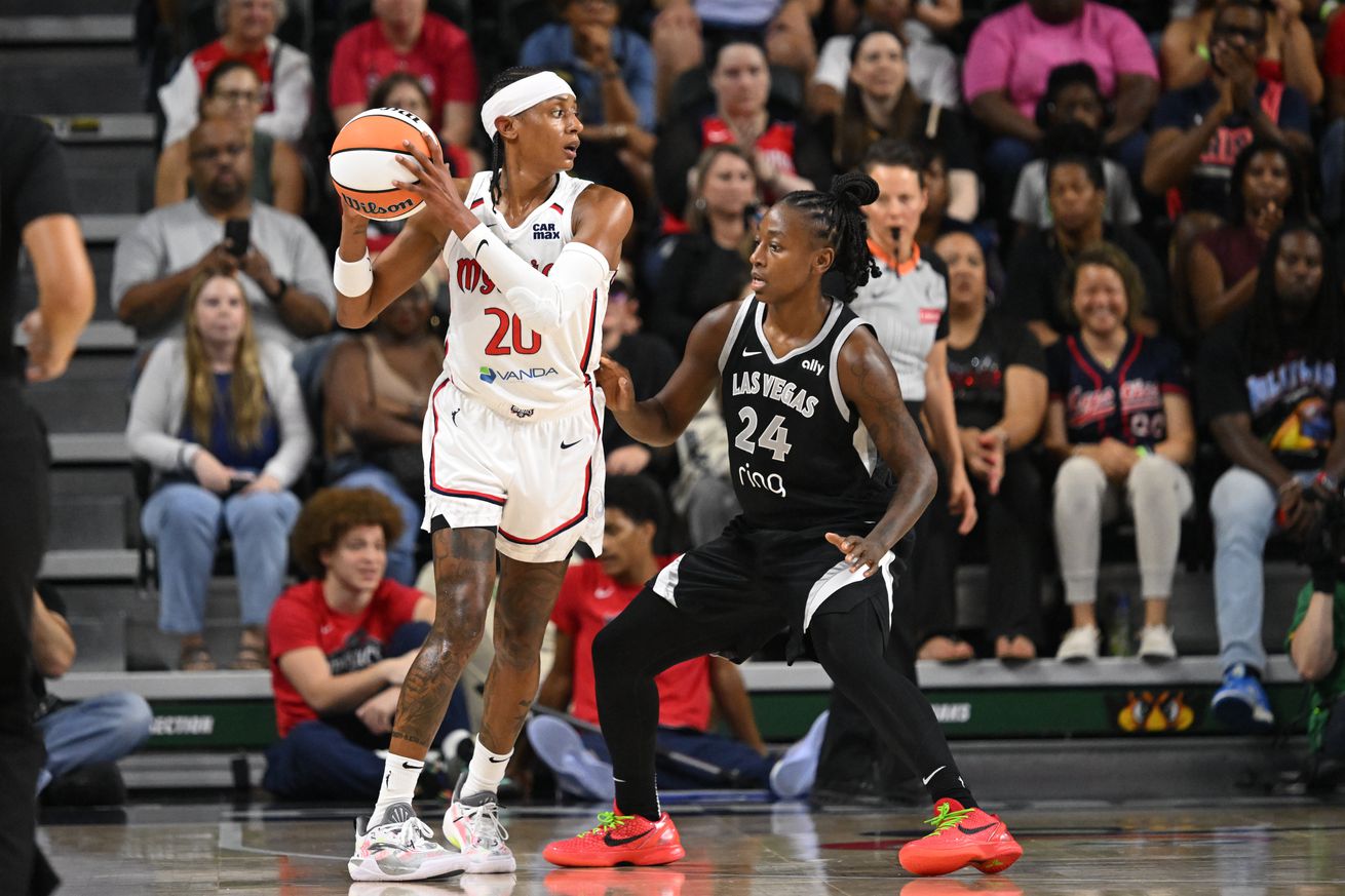WNBA: Las Vegas Aces at Washington Mystics