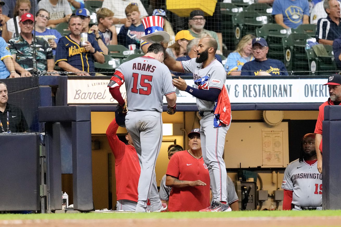 MLB: Washington Nationals at Milwaukee Brewers