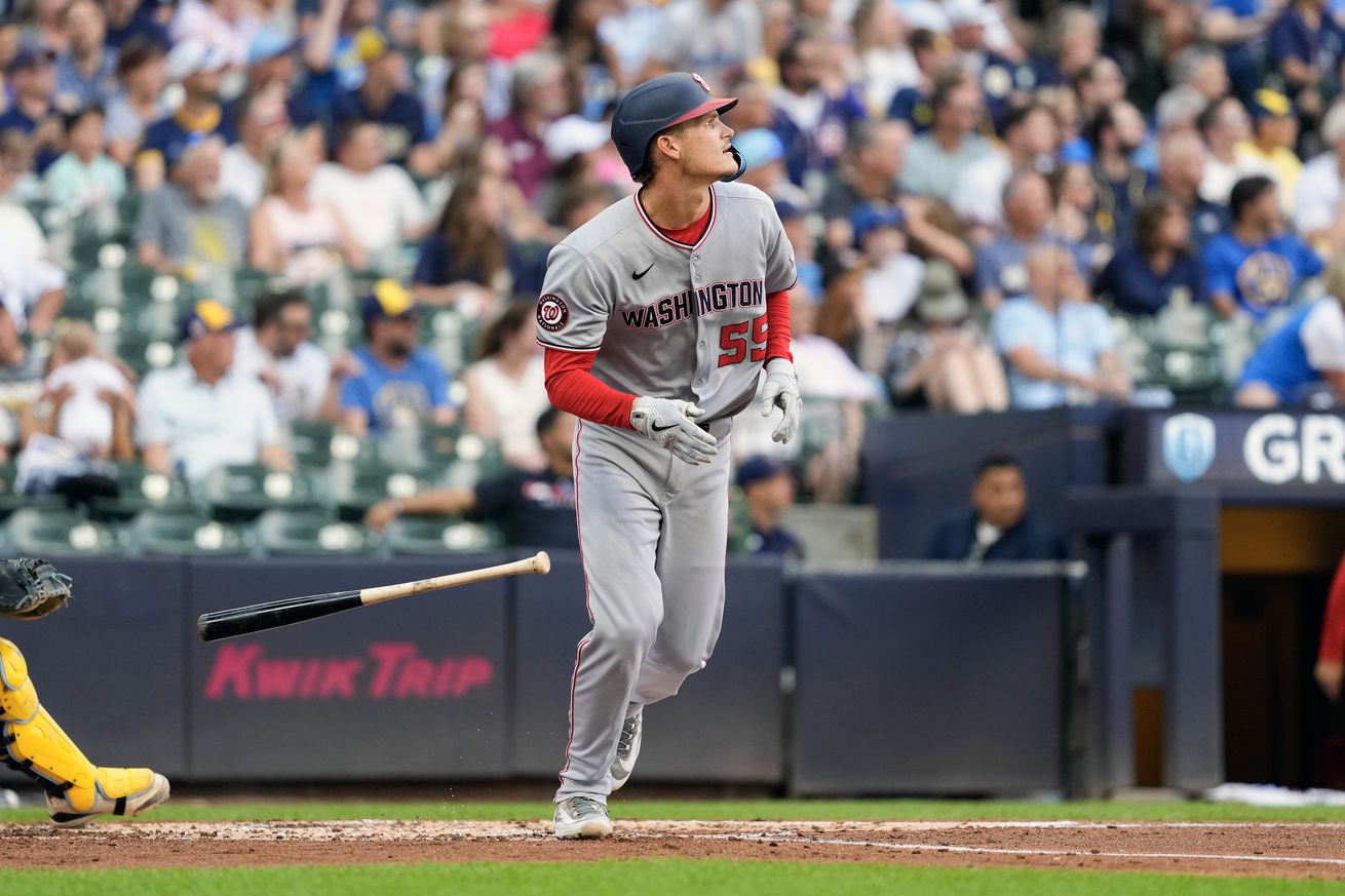 MLB: Washington Nationals at Milwaukee Brewers