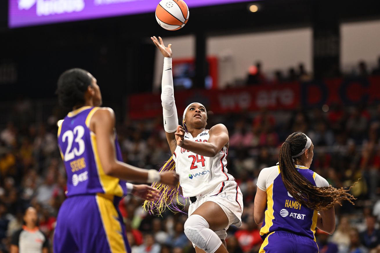 WNBA: Los Angeles Sparks at Washington Mystics