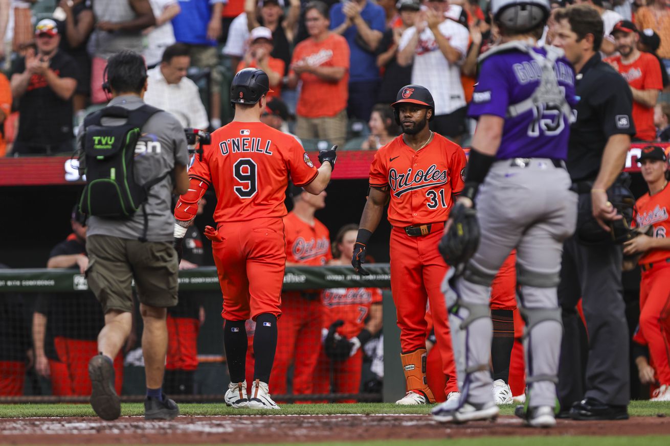 MLB: Colorado Rockies at Baltimore Orioles