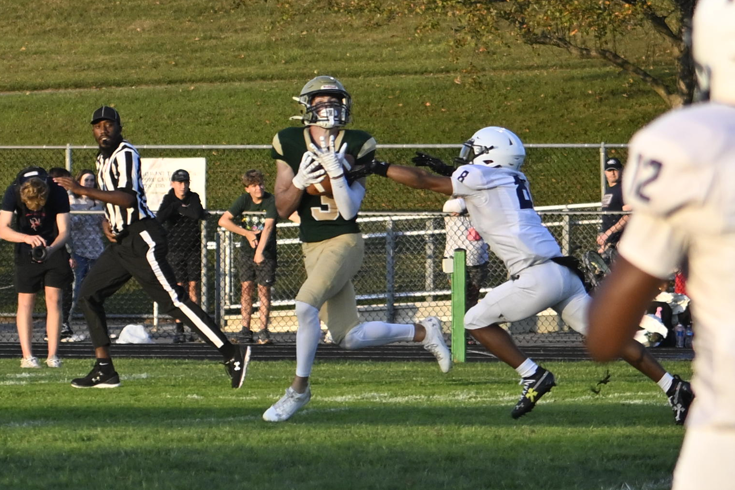 Will Koenig pulls in a pass and runs for a...