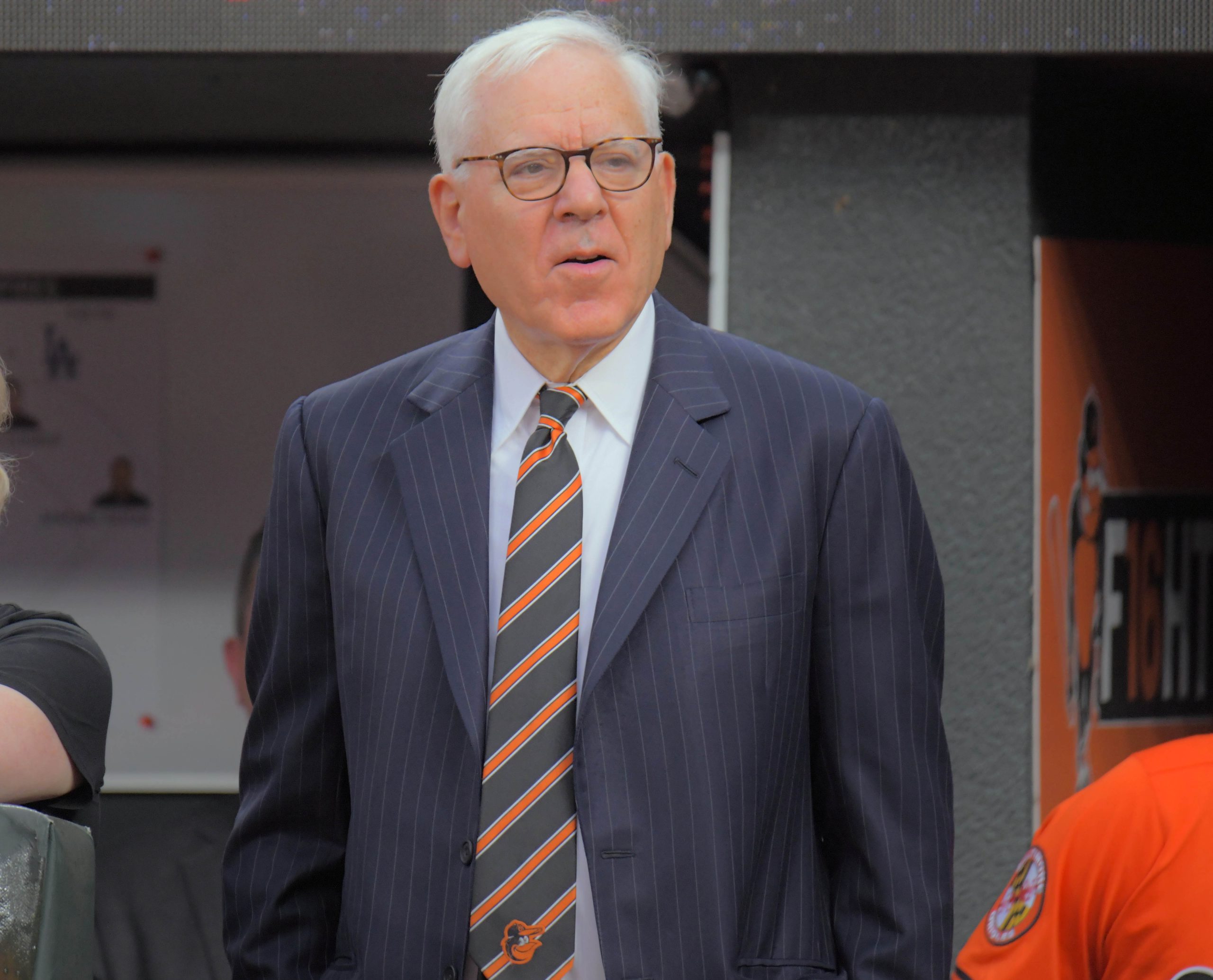 Baltimore Orioles principal owner David Rubenstein during a celebration honoring...