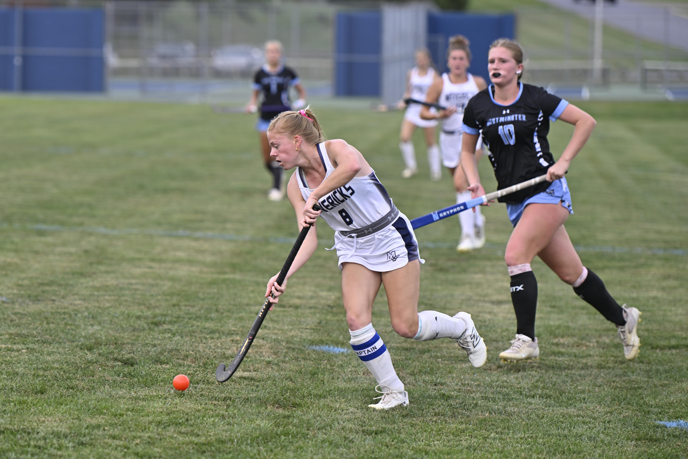 Manchester Valley's Amanda Herrold scored the game-winning goal in overtime...