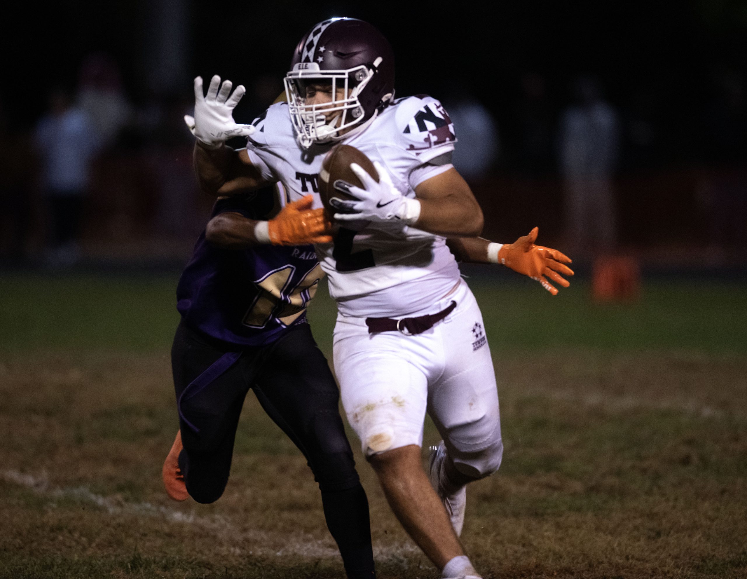 Towson's Omari Rowell scored five touchdowns in the Generals' 51-14...