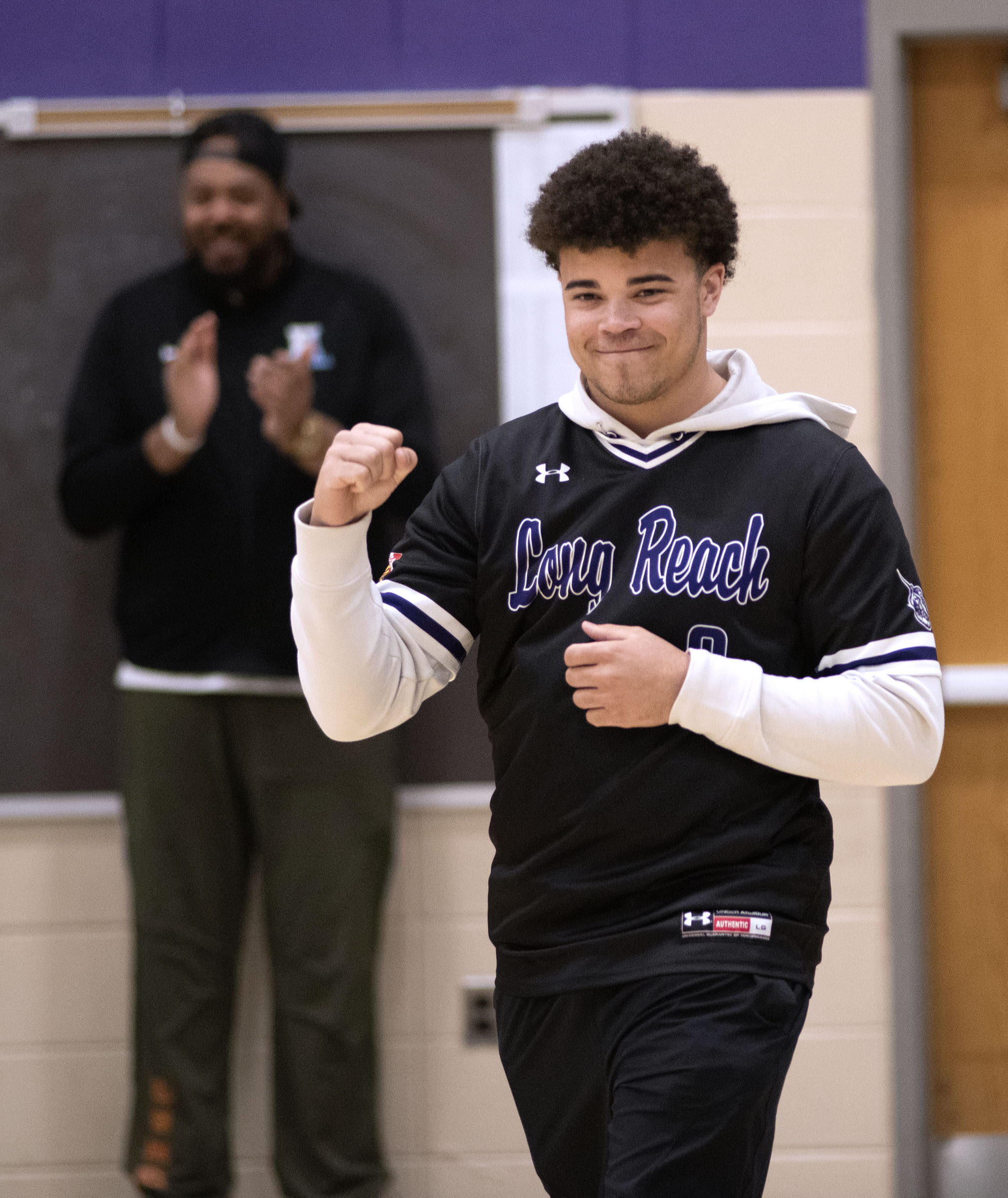 Dec. 22, 2025- Former Long Reach baseball player Aidan West...