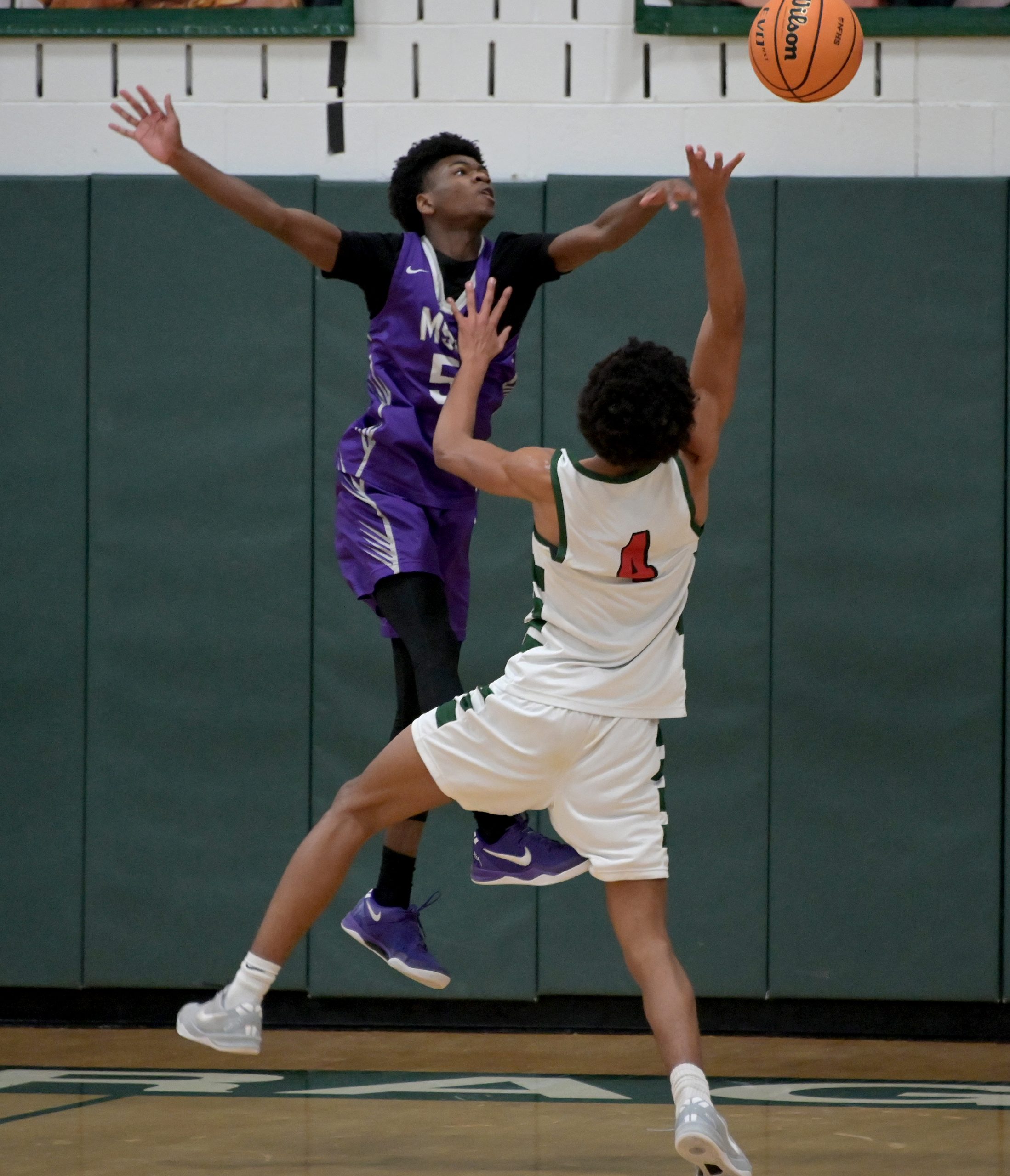 Mount St. Joeâs Chauncey Word bats away a layup by...