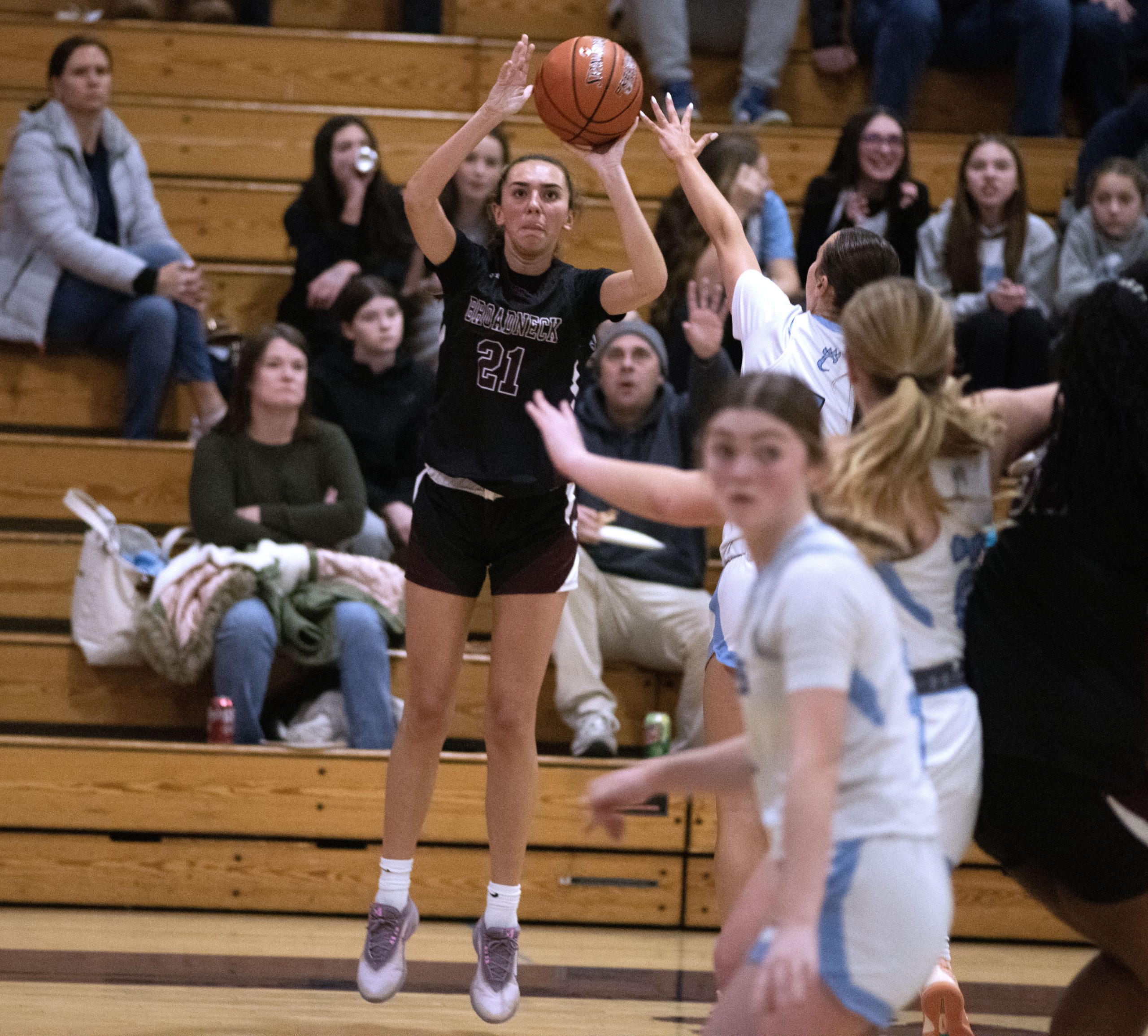 Jan. 23, 2026- Broadneck’s Jillian Gross shoots against Chesapeake at...