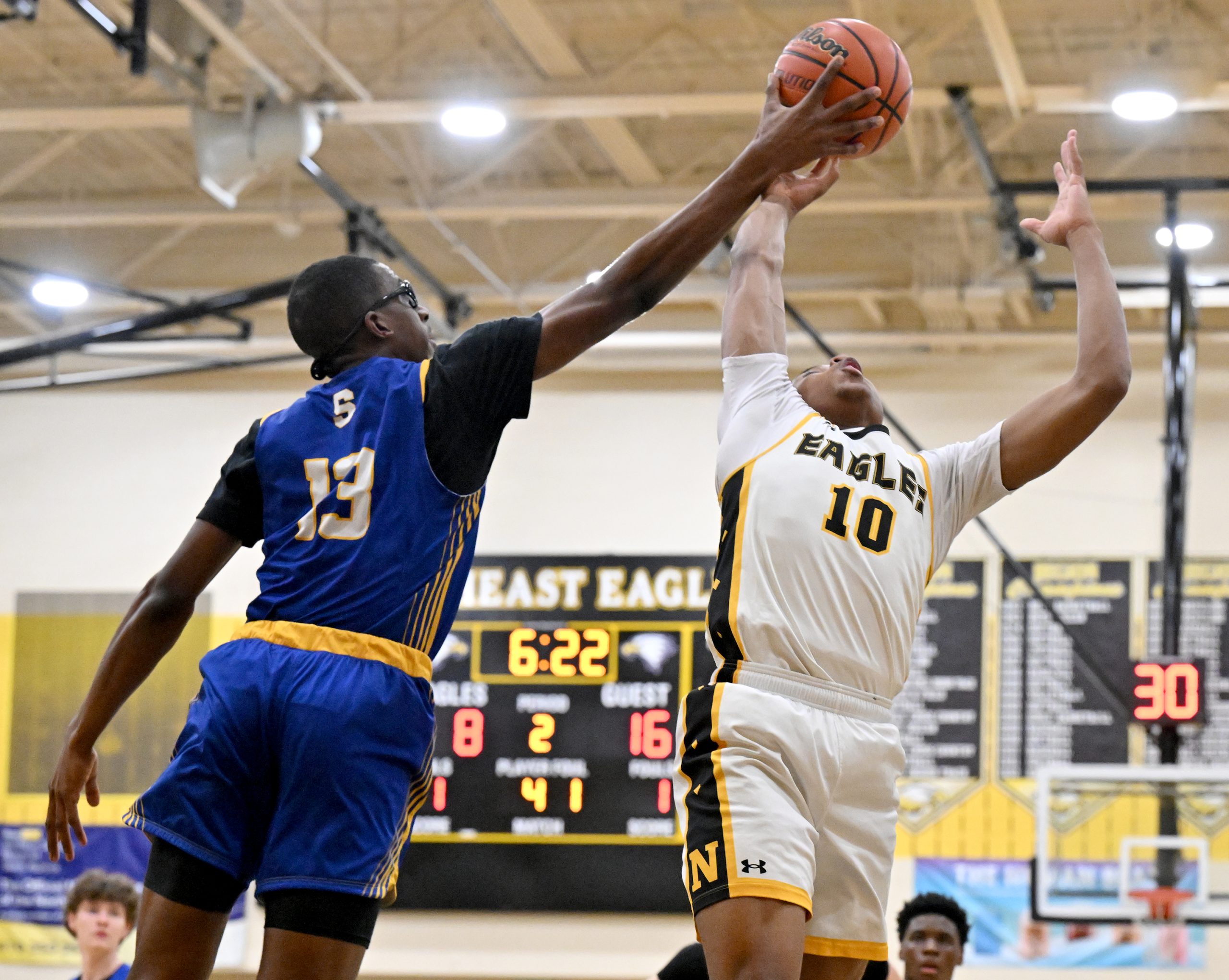Jan. 06, 2026 Southern Bulldogs Bryson Mims #13 gets a...